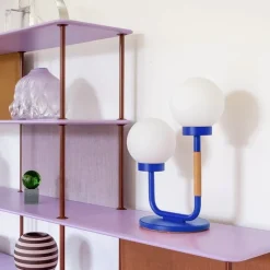 Little Darling bordslampa Electric Blue