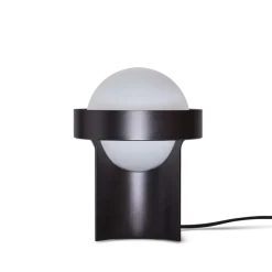 Loop large bordslampa dark grey + Sphere IV LED bulb