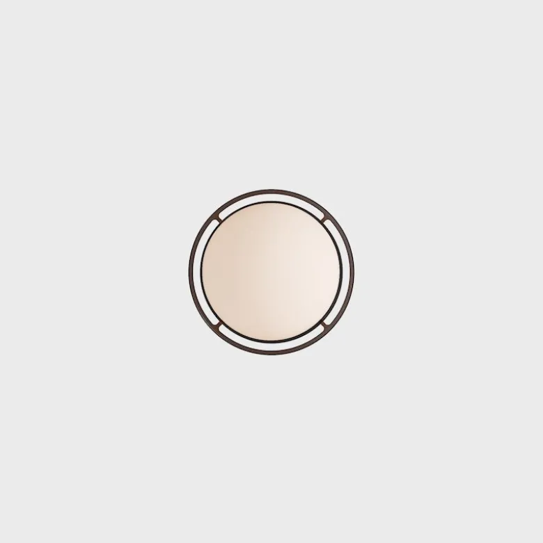 Loop small vägglampa IP44 dark grey + Sphere III LED bulb