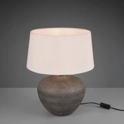 Lou 46cm bordslampa brun