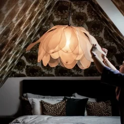 Lou Lou Ø80 taklampa natur