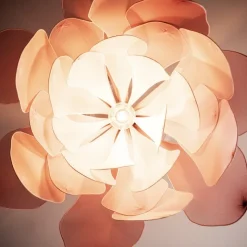 Lou Lou Ø80 taklampa rosa