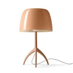 Lumiere nuances grande bordslampa med dimmer cipria