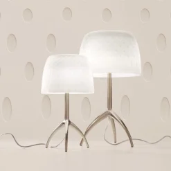 Lumiere 30th grande bordslampa med dimmer champagne/bulles