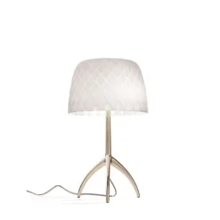 Lumiere 30th piccola bordslampa champagne/pastilles