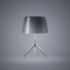 Lumiere XXL bordslampa aluminium/grå