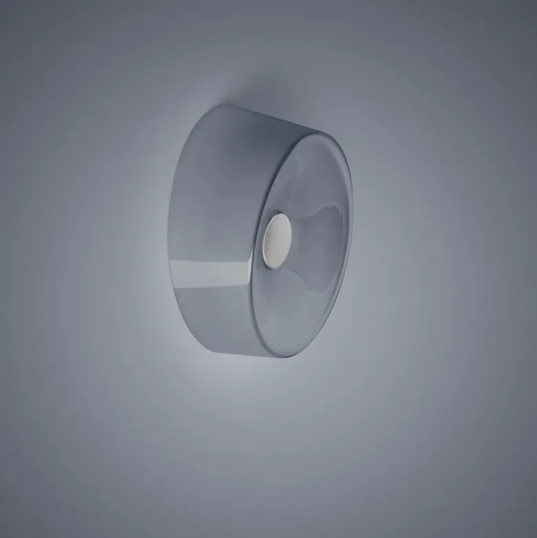 Lumiere XXL plafond/vägglampa grå