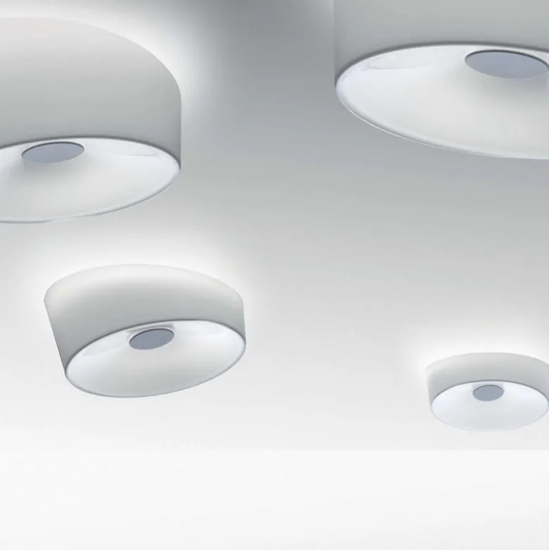 Lumiere XXL plafond/vägglampa vit