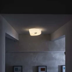 Lumiere XXL plafond/vägglampa vit