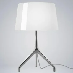 Lumiere XXS bordslampa aluminium/vit
