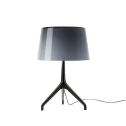 Lumiere XXS bordslampa svart krom/grå
