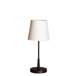 Lumi H48,5cm bordslampa matt svart/vit