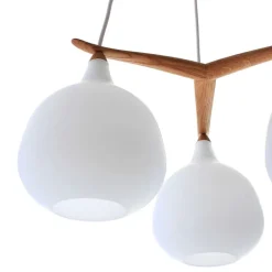 Luxus 510 3-armad taklampa ek
