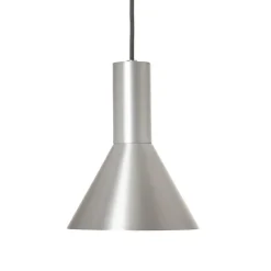 Lyss Ø18 taklampa brushed aluminium