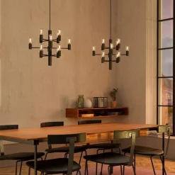 Manola 12 mini taklampa svart
