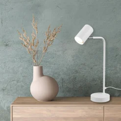 Marley bordslampa matt vit