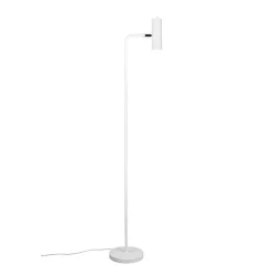 Marley golvlampa matt vit