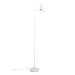 Marley golvlampa matt vit