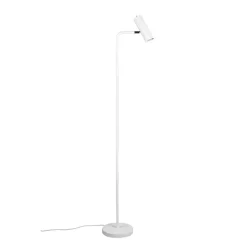 Marley golvlampa matt vit