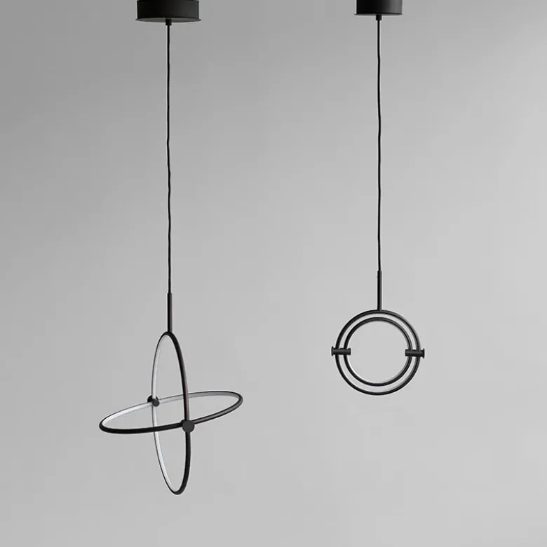 Maru taklampa Ø20 burned black