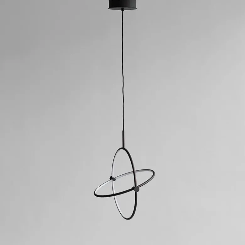 Maru taklampa Ø40 burned black