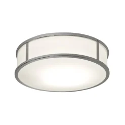 Mashiko round 300 plafond IP44 polerad krom