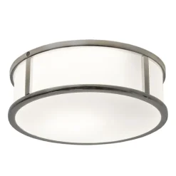 Mashiko round 230 plafond IP44 polerad krom
