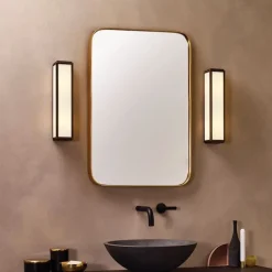 Mashiko 360 vägglampa IP44 brons