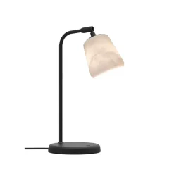 Material bordslampa the black sheep edition vit marmor/svart