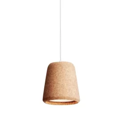 Material taklampa kork/vit