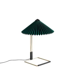 Matin 300 bordslampa green/brass