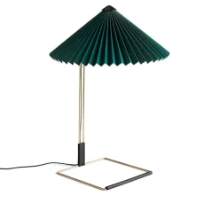 Matin 380 bordslampa green/brass