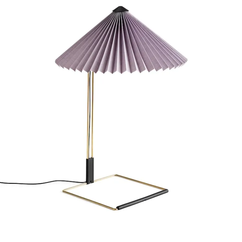 Matin 380 bordslampa lavender/brass