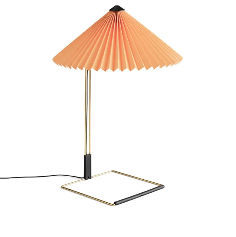 Matin 380 bordslampa peach/brass