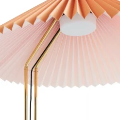 Matin golvlampa peach