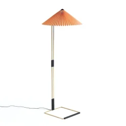Matin golvlampa peach