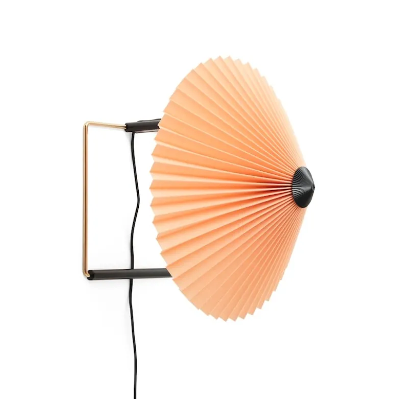 Matin 300 vägglampa peach/brass