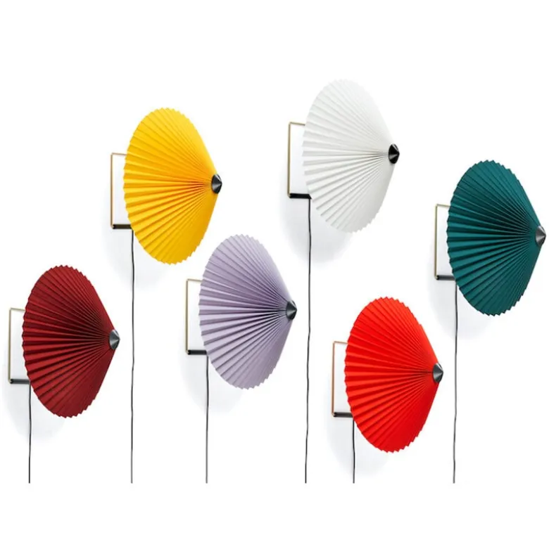 Matin 380 vägglampa white/brass