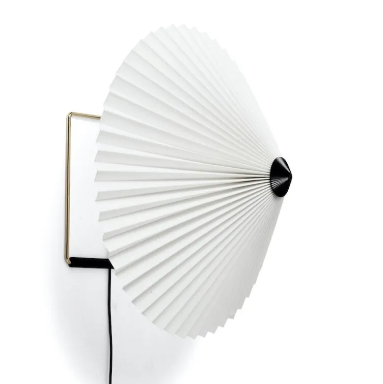 Matin 380 vägglampa white/brass
