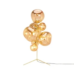 Melt Chandelier golvlampa guld