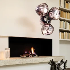 Melt Chandelier mini taklampa Smoke