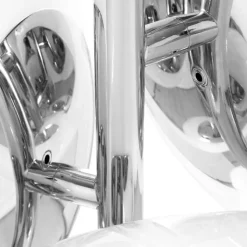 Melt Chandelier mini taklampa silver