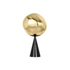 Melt Cone Fat bordslampa guld