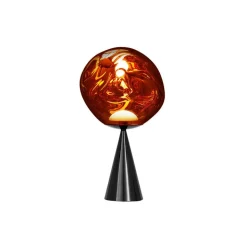 Melt Cone Fat bordslampa koppar
