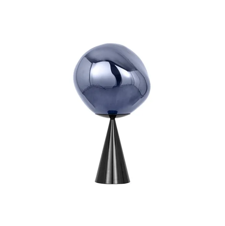 Melt Cone Fat bordslampa Smoke
