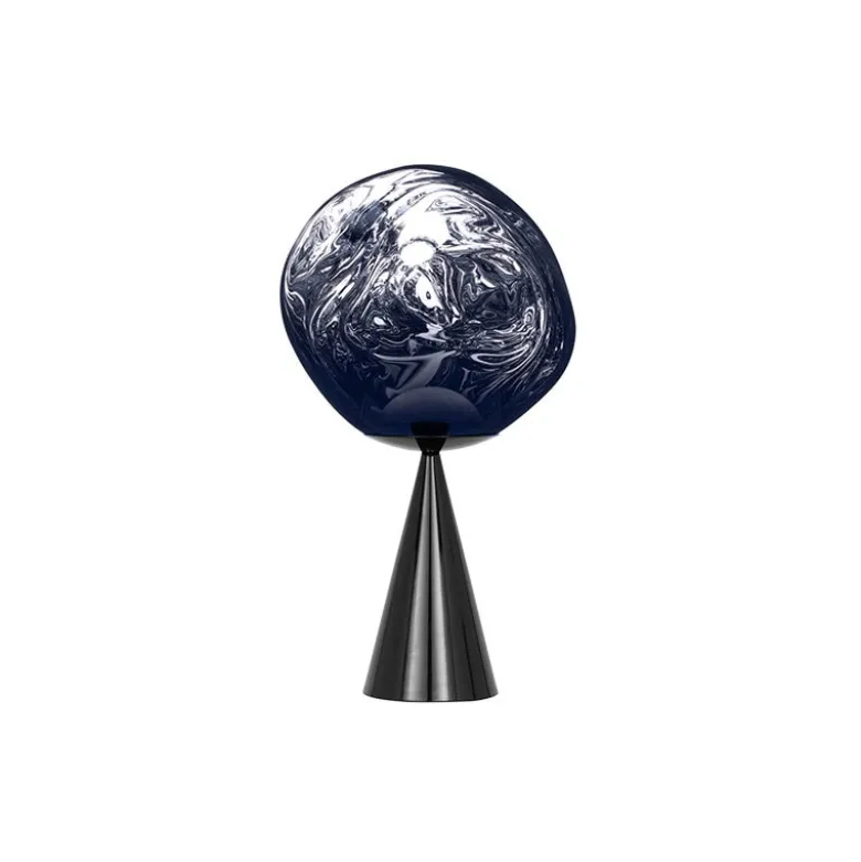 Melt Cone Fat bordslampa Smoke