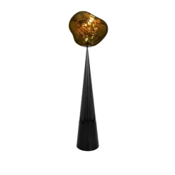 Melt Cone Fat golvlampa guld