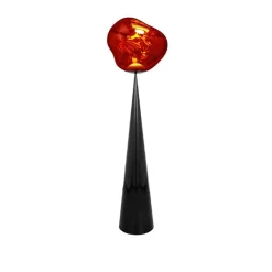 Melt Cone Fat golvlampa koppar
