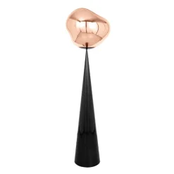 Melt Cone Fat golvlampa koppar