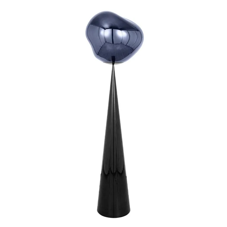 Melt Cone Fat golvlampa Smoke